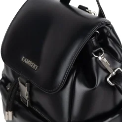 Aria - Sac à dos 3-en-1 en cuir vegan recyclé noir
