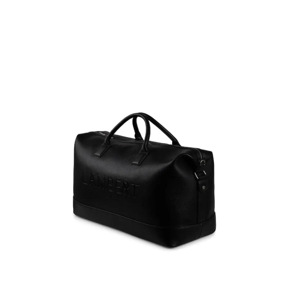 Ensemble voyage - Sac de voyage noir + Étui à passeport noir