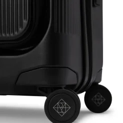 Ensemble voyage - Valise de cabine noire + Sac de voyage noir