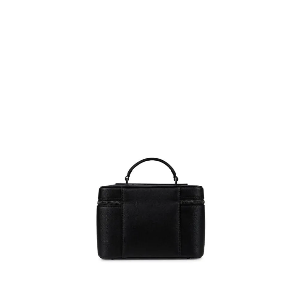 La Bella - Trousse à maquillage en cuir vegan noire
