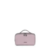 La Jolie - Trousse à maquillage en cuir vegan blueberry milk