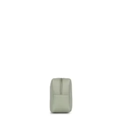 La Zoe - Trousse en cuir vegan sage