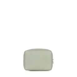La Zoe - Trousse en cuir vegan sage