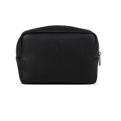 La Zoe - Trousse en cuir vegan noire