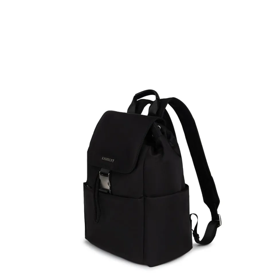 Le April - Sac à dos en nylon recyclé noir