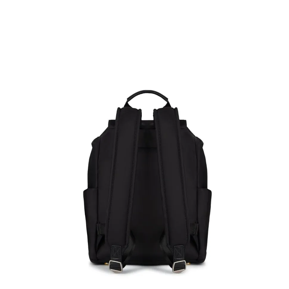 Le April - Sac à dos en nylon recyclé noir