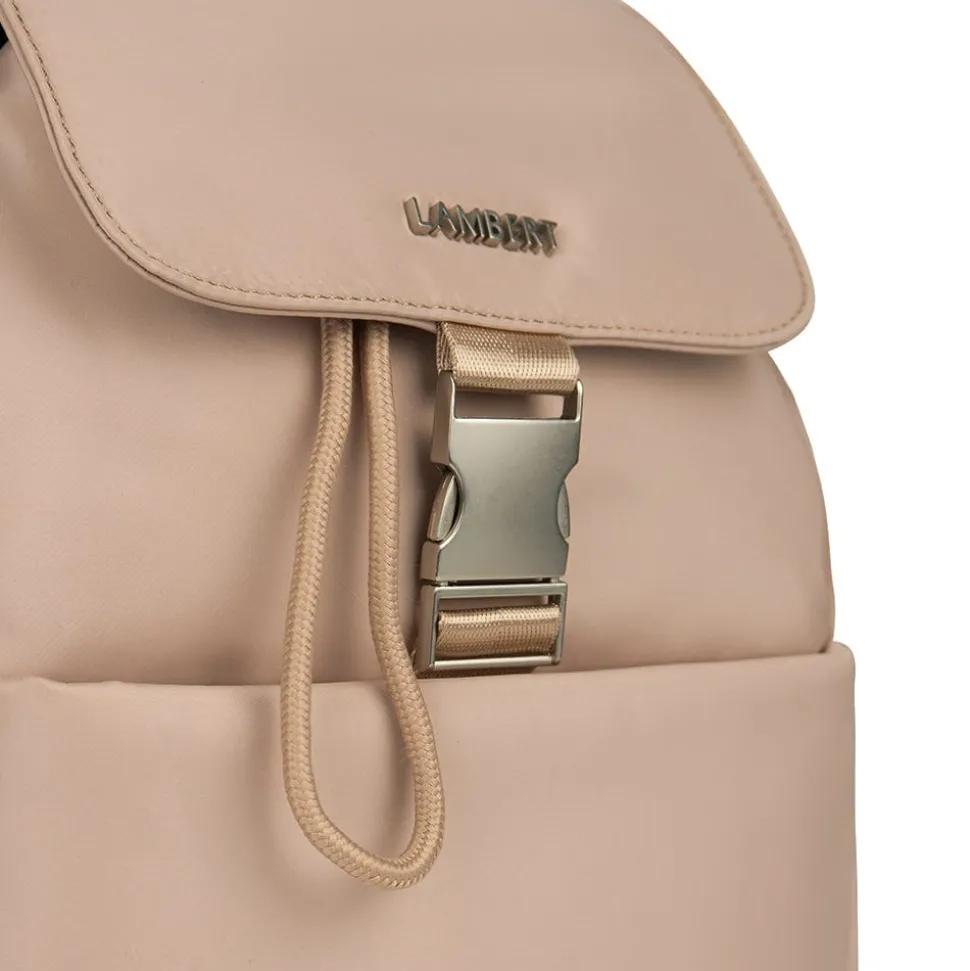 Le April - Sac à dos en nylon recyclé nude