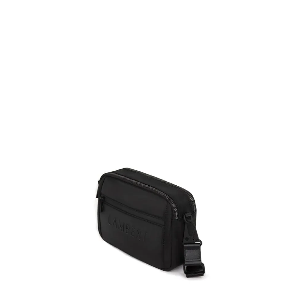 Le Ace - Sac à main à bandoulière en nylon recyclé noir