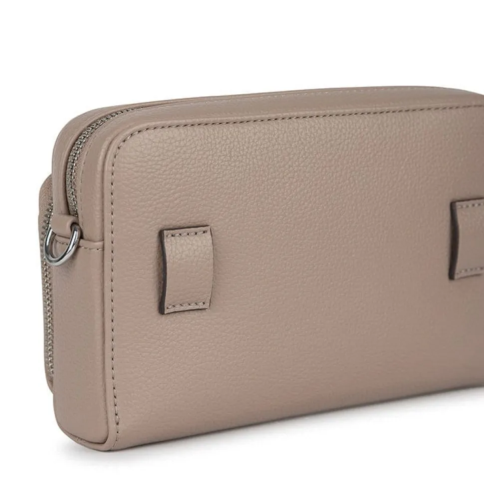 Le Ana - Sac à main 3-en-1 en cuir vegan terra