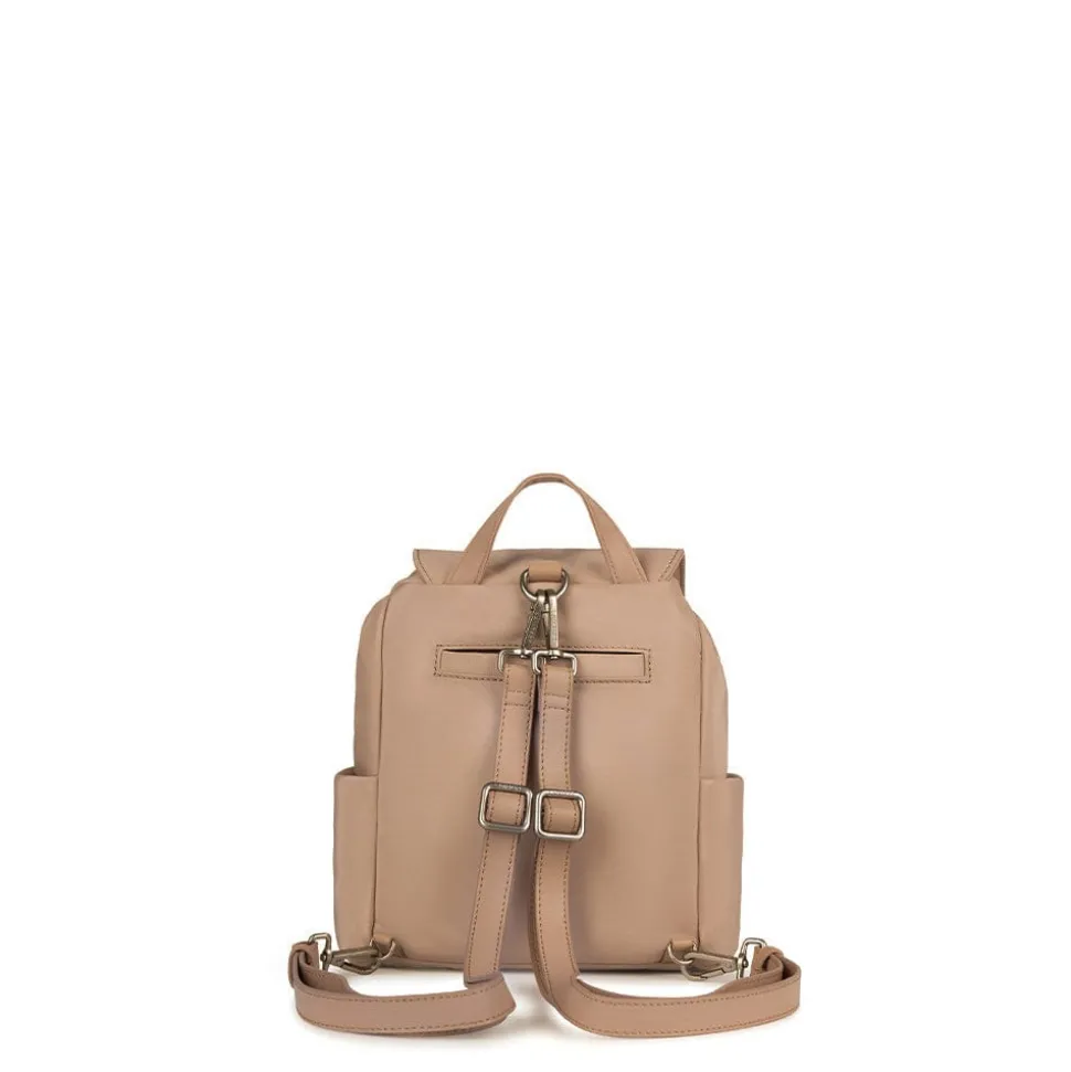 Le Aria - Sac à dos 3-en-1 en nylon recyclé nude