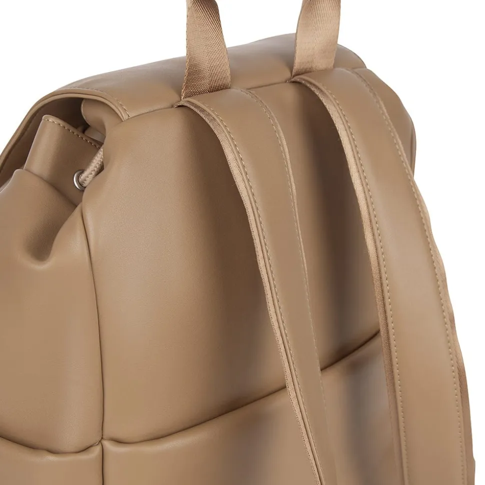 Le Averi - Sac à dos en cuir vegan recyclé puffy downtown
