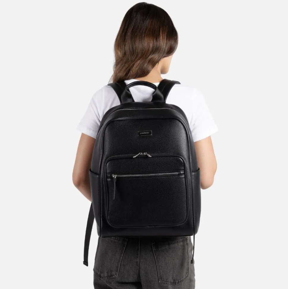 Le Blake - Sac à dos en cuir vegan noir
