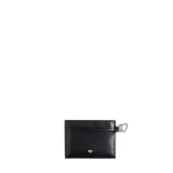 Le Bliss - Porte-cartes en cuir vegan noir