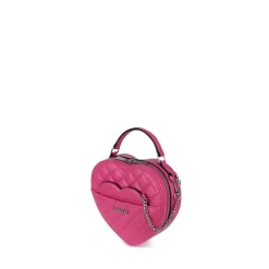 Le Cailli - Sac à main coeur 2-en-1 en cuir vegan wildrose
