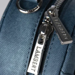 Le Cailli - Sac à main coeur 2-en-1 en cuir vegan denim