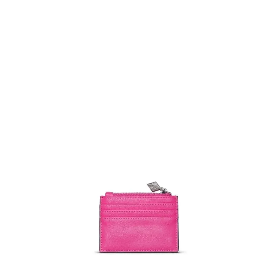 Le Cassie - Porte-cartes en cuir vegan wildrose