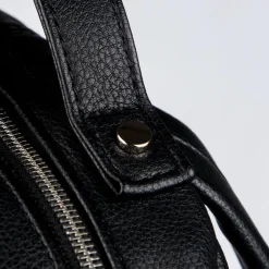 Le Charles - Sac à dos en cuir vegan noir