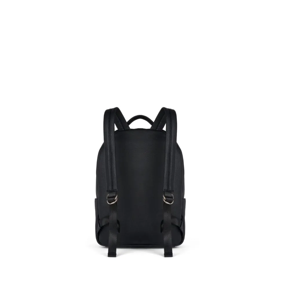 Le Charlotte - Sac à dos en cuir vegan noir