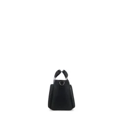 Le Daisy - Console de poussette en cuir vegan noir