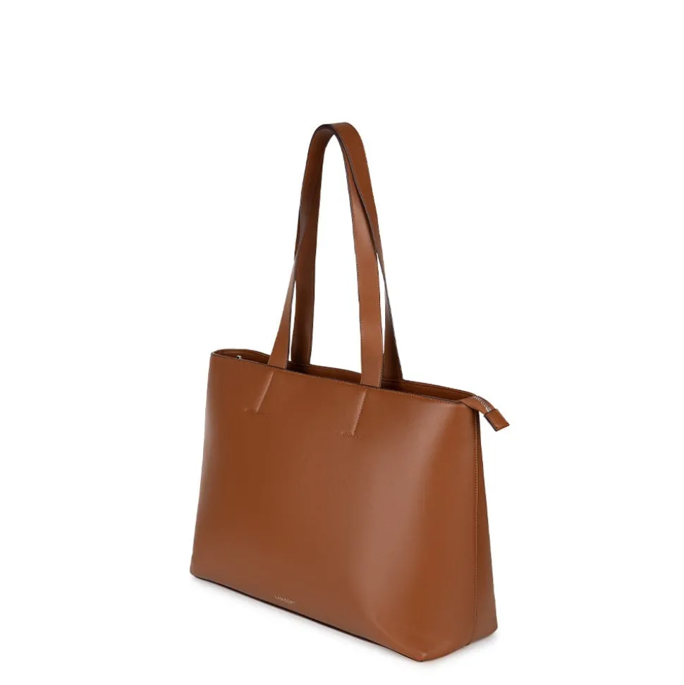 Le Danyka - Sac fourre-tout en cuir vegan affogato