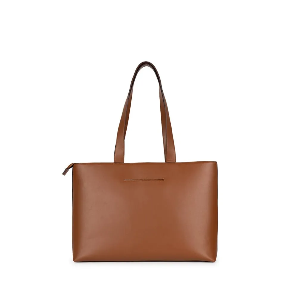 Le Danyka - Sac fourre-tout en cuir vegan affogato