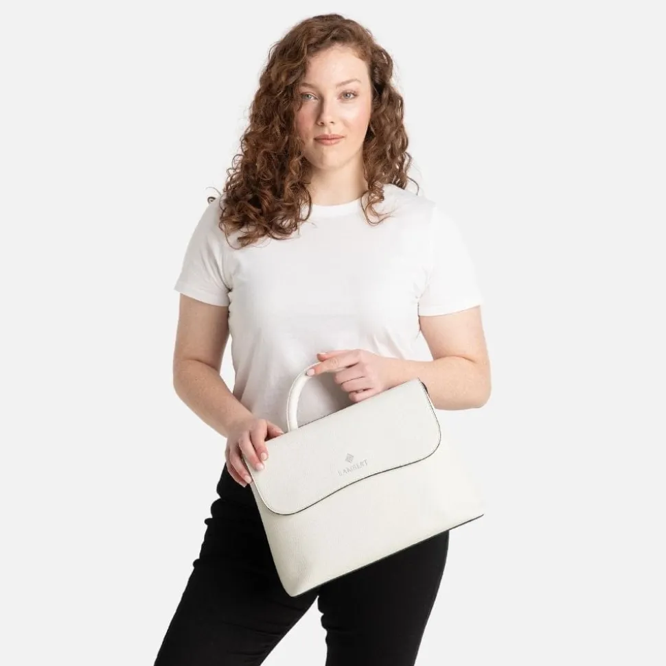 Le Elen - Sac à main 3-en-1 en cuir vegan coconut milk