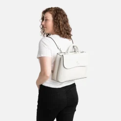 Le Elen - Sac à main 3-en-1 en cuir vegan coconut milk
