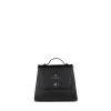 Le Elie - Sac à main 3-en-1 en cuir vegan noir