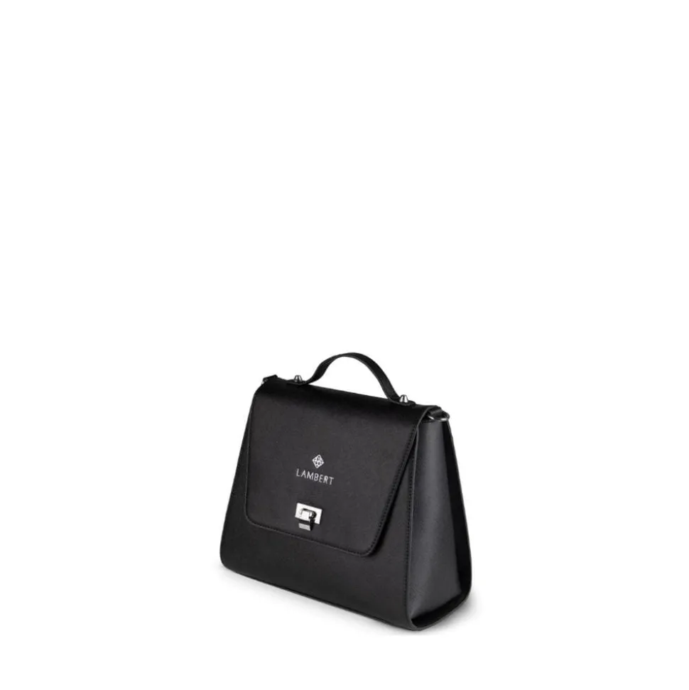 Le Elie - Sac à main 3-en-1 en cuir vegan noir