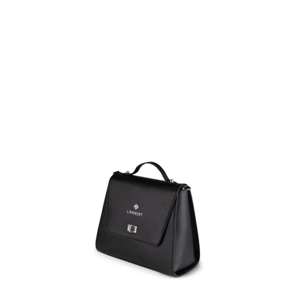Le Elie - Sac à main 3-en-1 en cuir vegan noir
