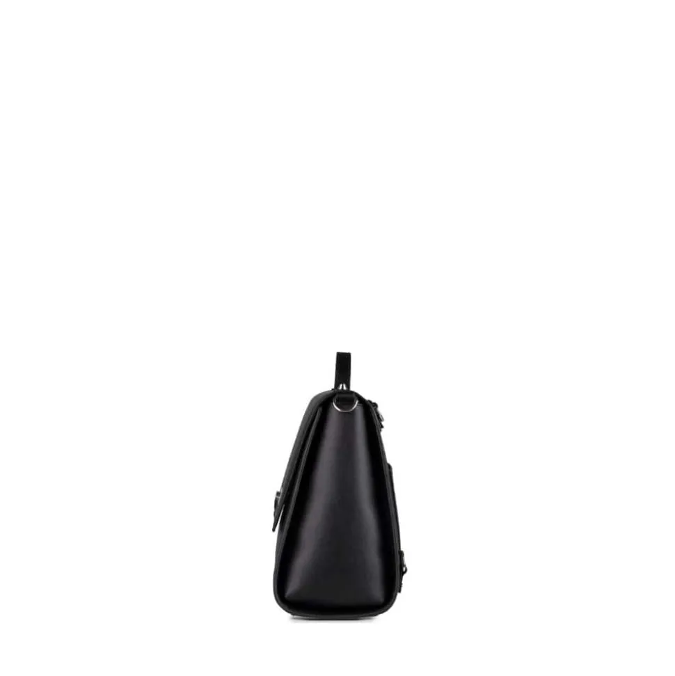 Le Elie - Sac à main 3-en-1 en cuir vegan noir