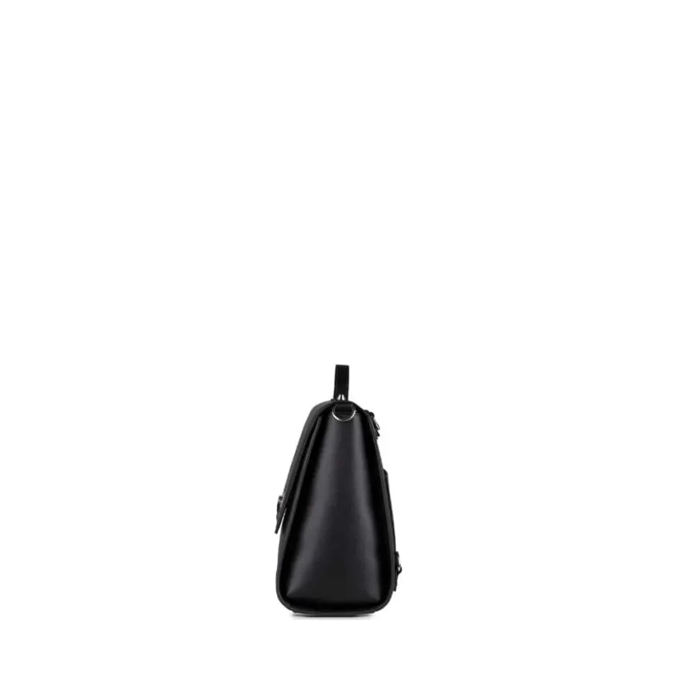 Le Elie - Sac à main 3-en-1 en cuir vegan noir