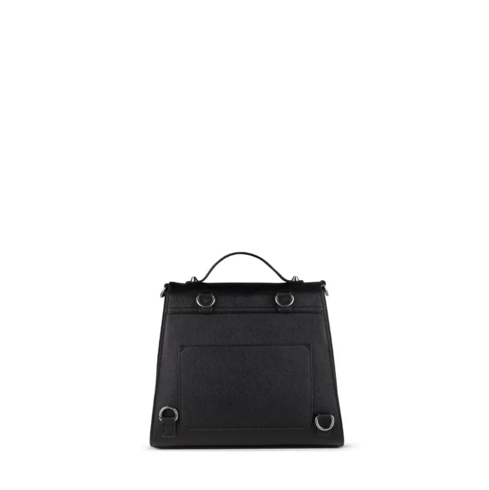 Le Elie - Sac à main 3-en-1 en cuir vegan noir