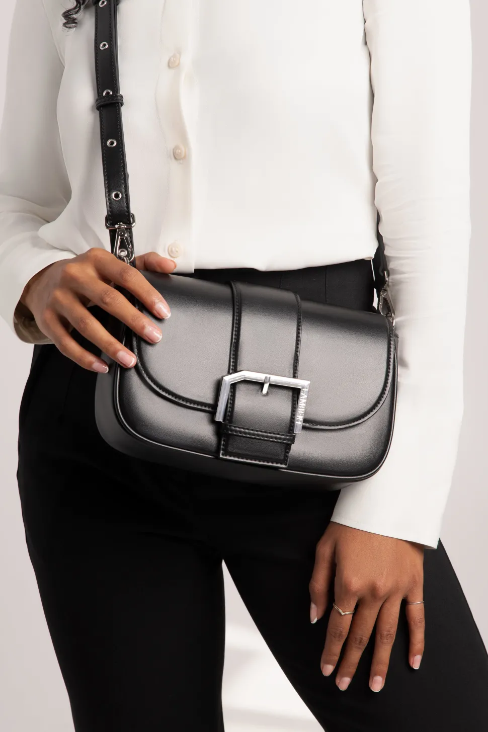 Le Emilia - Sac à bandoulière en cuir de raisin vegan
