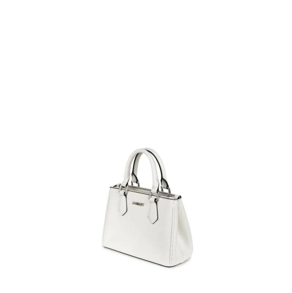 Le Gigi - Sac à main 2-en-1 en cuir vegan pearl