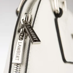 Le Heidi - Sac à main 2-en-1 en cuir vegan pearl