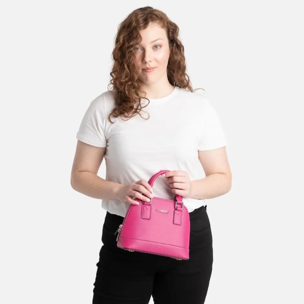 Le Heidi - Sac à main 2-en-1 en cuir vegan wildrose
