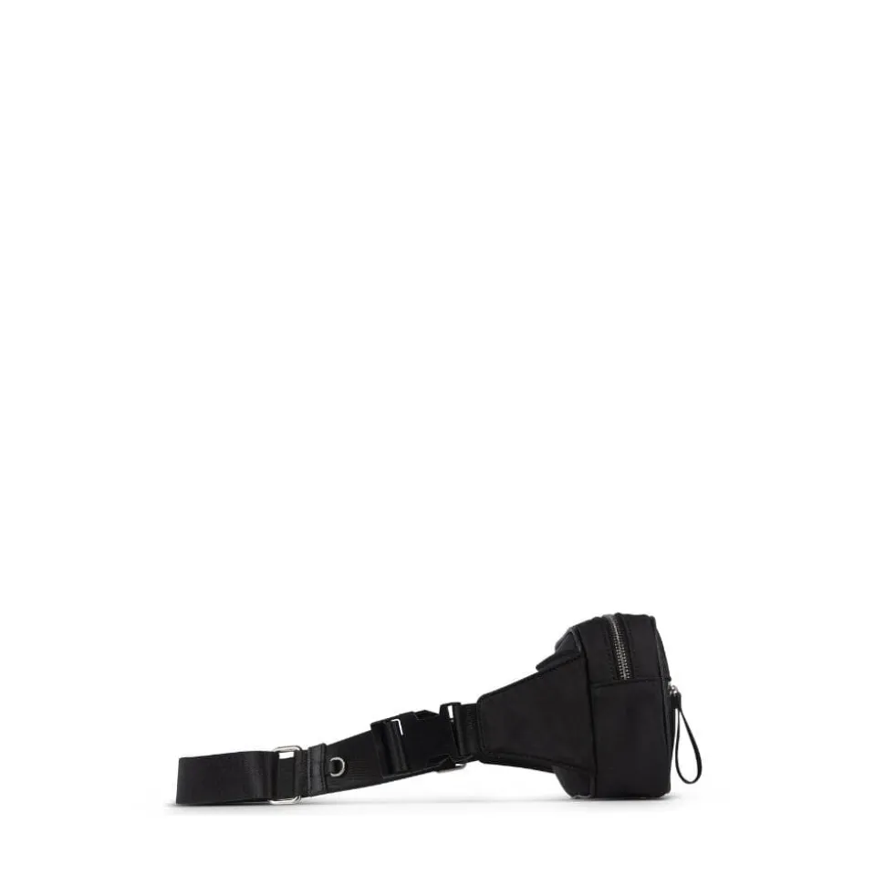 Le Jessie - Sac banane en nylon noir