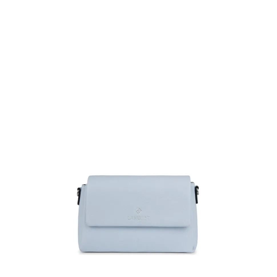 Le Judy - Sac à main bandoulière en cuir vegan azure