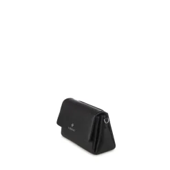 Le Judy - Sac à main bandoulière en cuir vegan noir recyclé