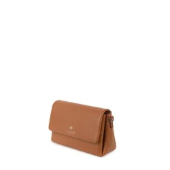 Le Judy - Sac à main bandoulière en cuir vegan affogato recyclé