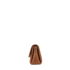 Le Judy - Sac à main bandoulière en cuir vegan affogato recyclé