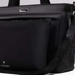 Le Julia - Sac à couches noir en nylon recyclé