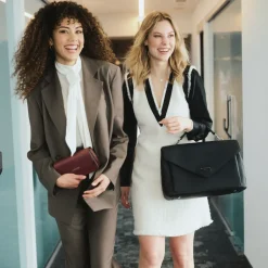 Le Layla - Portefeuille sur chaîne en cuir vegan happyhour