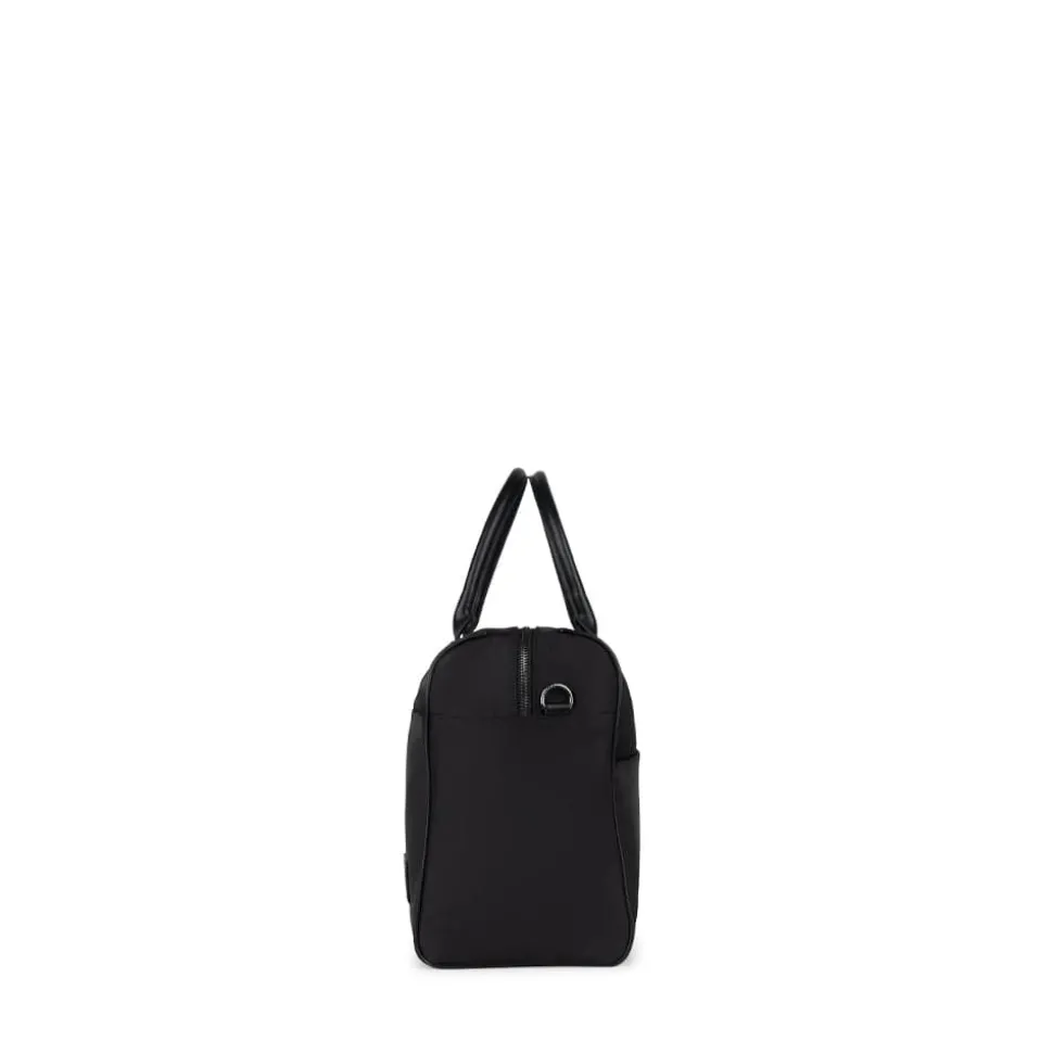 Le London - Petit sac de voyage en nylon recyclé noir