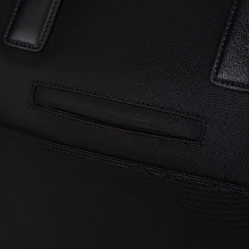 Le London - Petit sac de voyage en nylon recyclé noir