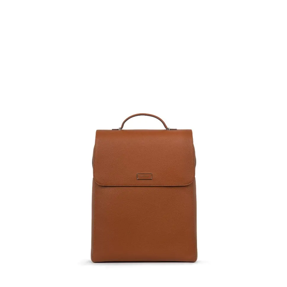 Le Lydia - Sac à dos en cuir vegan affogato
