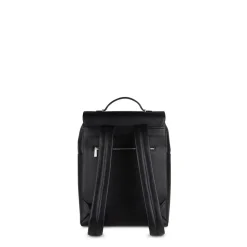 Le Lydia - Sac à dos en cuir vegan noir recyclé