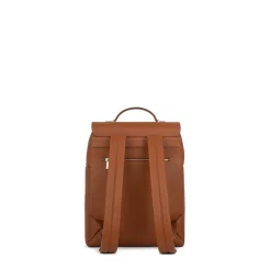 Le Lydia - Sac à dos en cuir vegan affogato