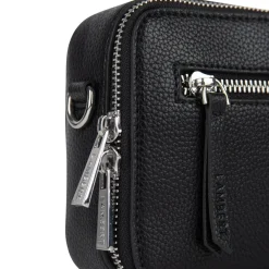 Le Madalyn - Sac à main 2-en-1 en cuir vegan noir